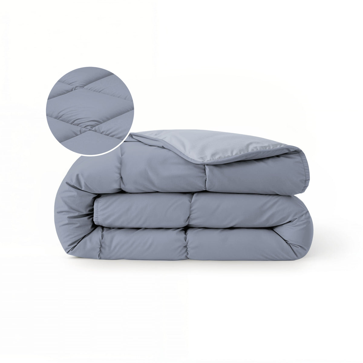 Zelesta Comfort Duo Zomerdekbed - IJsblauw & Zachtblauw