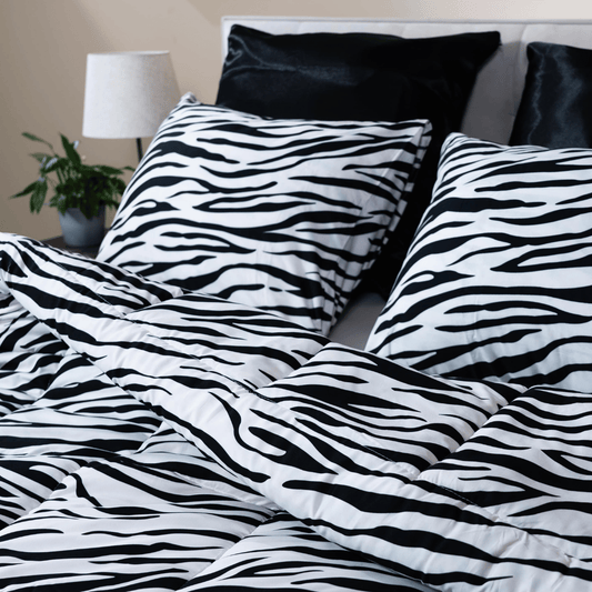 Zelesta Comfort Design Kussensloop Set Van 2 - Zebra Skin