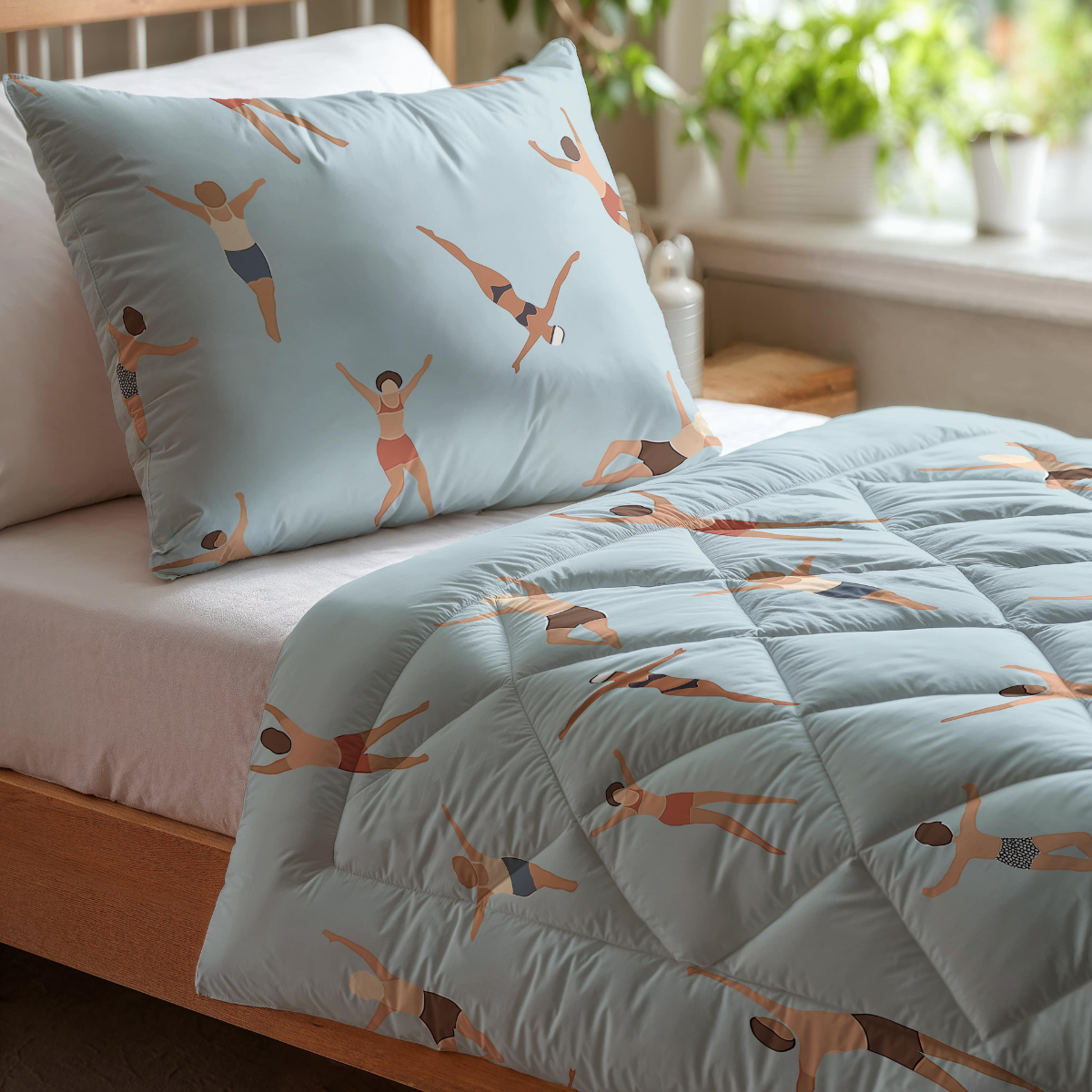 Zelesta Pure Kinderkatoenen Dekbed - Zwemmers