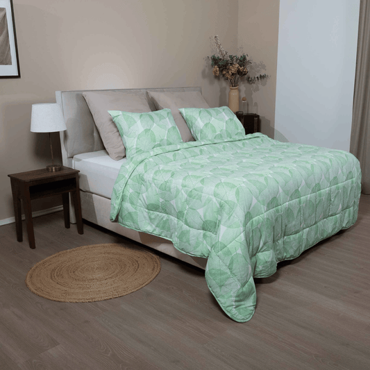 Zelesta Comfort Design Zomerdekbed - Fresh Leaf