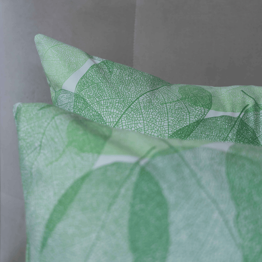 Zelesta Comfort Design Kussensloop Set Van 2 - Fresh Leaf