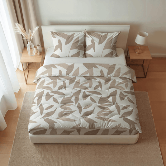 Zelesta Pure Design Katoenen Dekbed - Beige Autumn