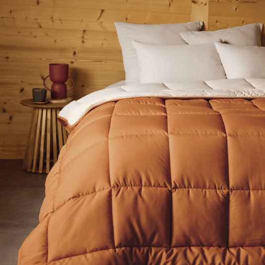 Zelesta Everyday Duo Dekbed - Brons Bruin & Linnen