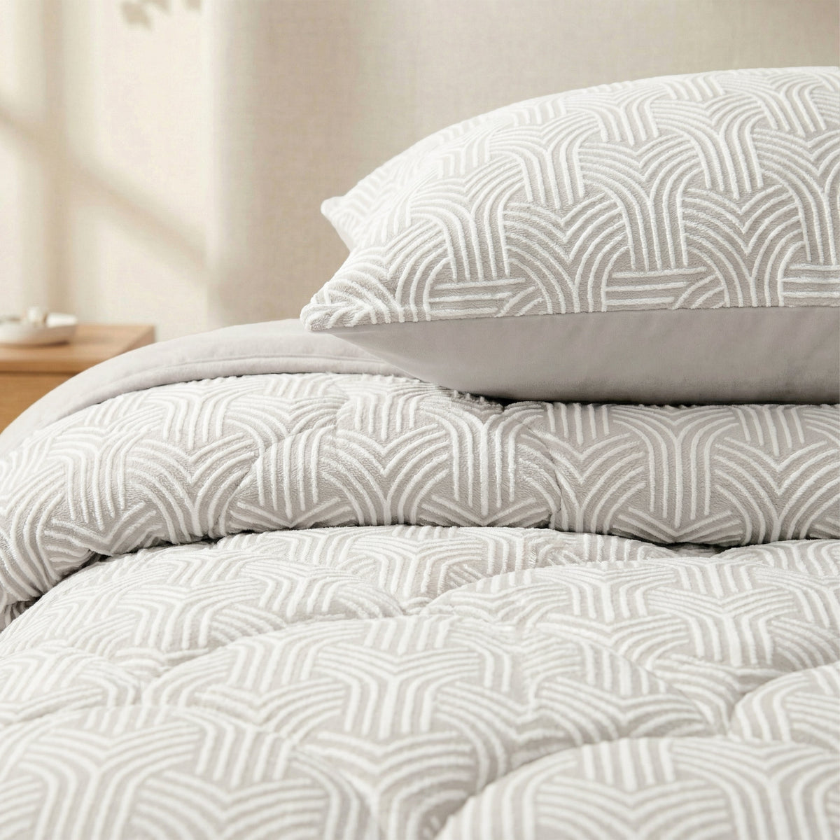 Zelesta Special Flanellen Luxe Dekbed - Crème