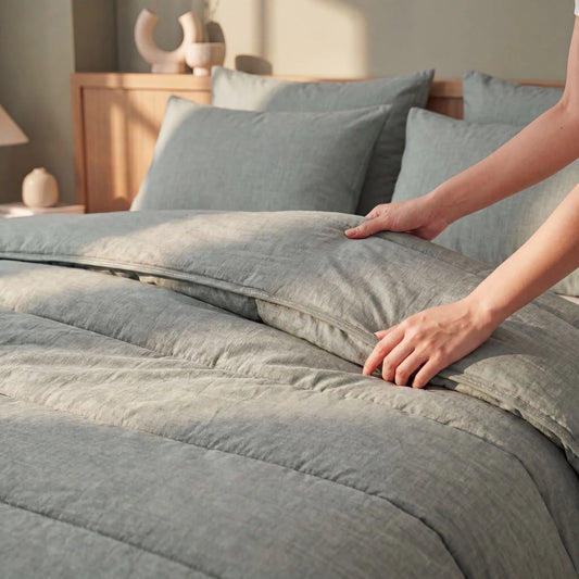 Zelesta Comfort Structure Dekbed - Groen