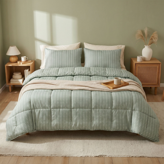 Zelesta Comfort Design Zomerdekbed - Olive Stitches