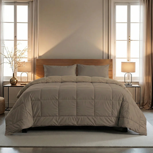 Zelesta Comfort Uni Dekbed - Naturel Taupe