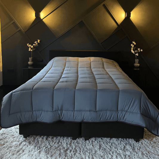 Zelesta Everyday Duo Zomerdekbed - Paars & Antraciet