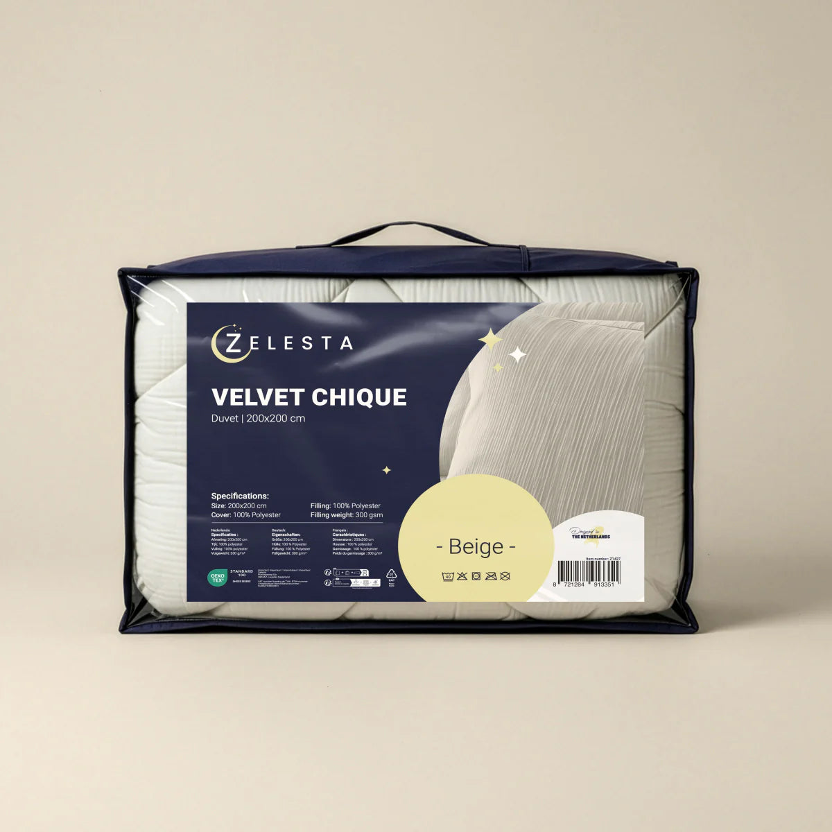 Zelesta Special Velvet Chique Dekbed - Beige