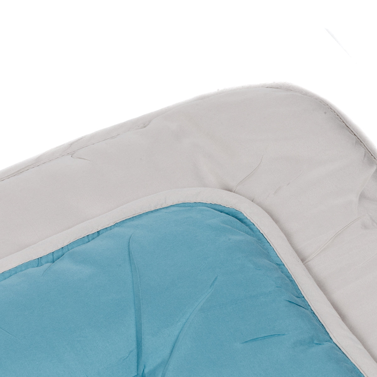 Zelesta Everyday Duo Zomerdekbed - Lichtgrijs & Zeegroen