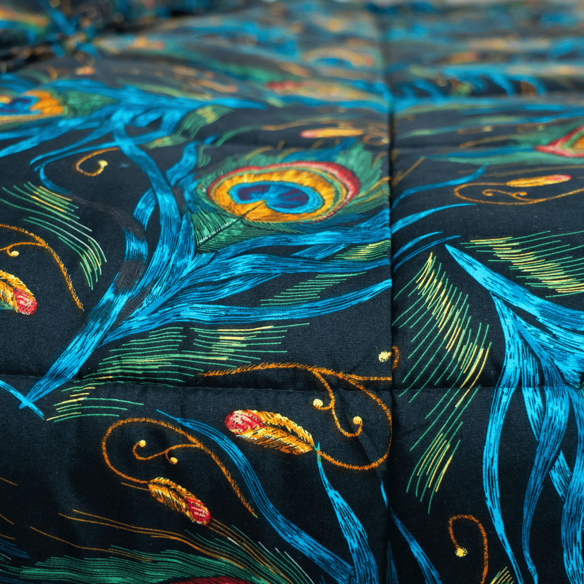 Zelesta Comfort Design Duvet - Peacock Feathers