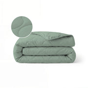 Zelesta Special Mousseline Zomerdekbed - Eucalyptusgroen