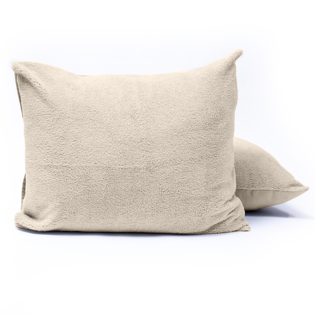 Zelesta Teddy Pillowcase Set Of 2 - Cream