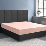 Zelesta Primaviera Satin Deluxe Fitted Sheet Pink image