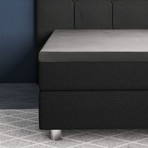 Zelesta Primaviera Deluxe Topper Satin Fitted Sheet Grey image