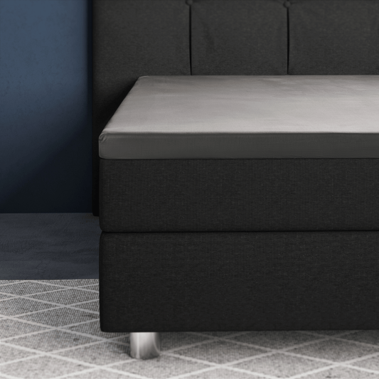 Zelesta Primaviera Deluxe Topper Satin Fitted Sheet Grey image