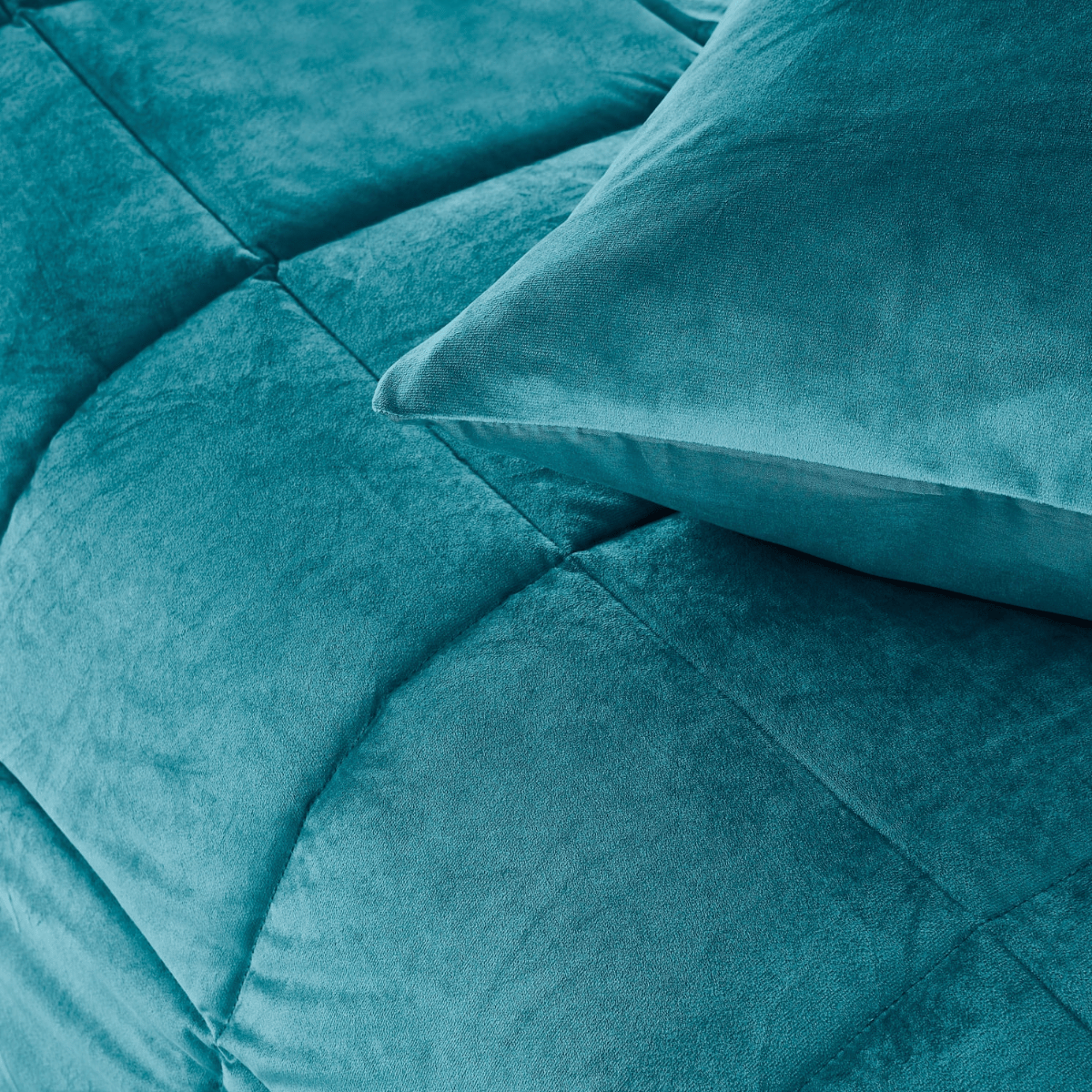 Zelesta Special Velvet Dekbed - Petrol