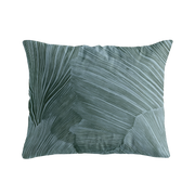 Zelesta Pure Design Katoenen Kussensloop Set van 2 - Botanical Green