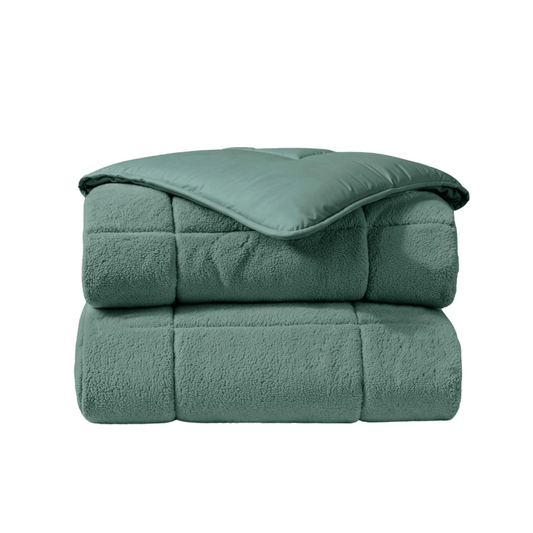 Zelesta Special Teddy Dekbed - Groen