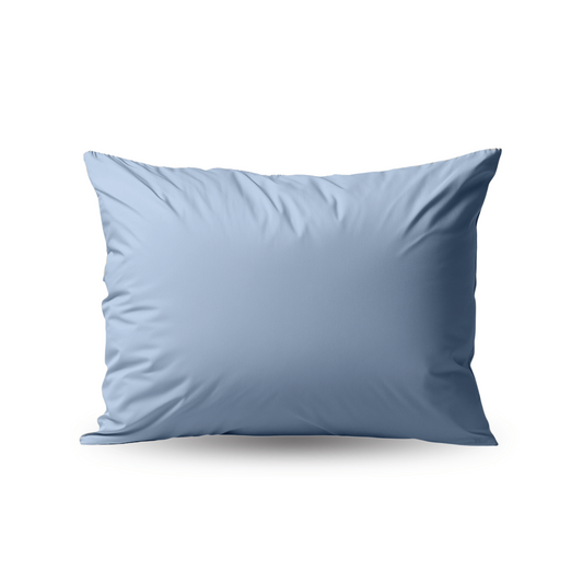 Zelesta Deluxe Percale Cotton Pillowcase Set Of 2 - Dream Blue image