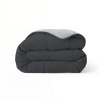 Zelesta Comfort Duo Dekbed - Zacht Zwart & Zilvergrijs