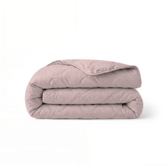 Zelesta Special Mousseline Zomerdekbed - Zachtroze