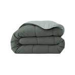 Zelesta Comfort Structure Seersucker Dekbed - Donkergroen & Groen