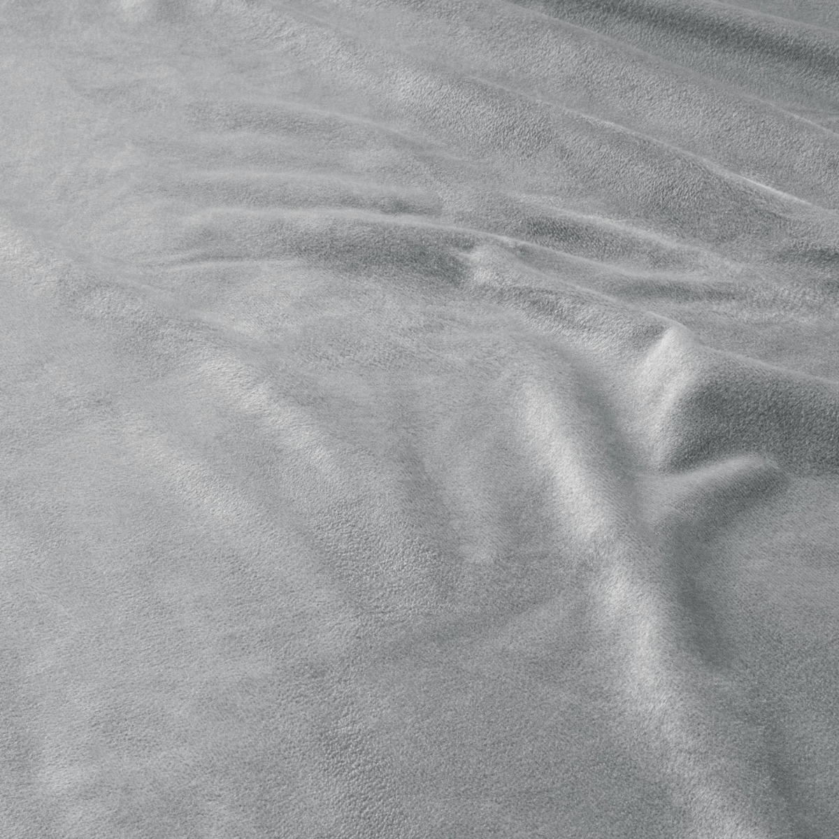 Zelesta Grey Velvet Fitted Sheet image
