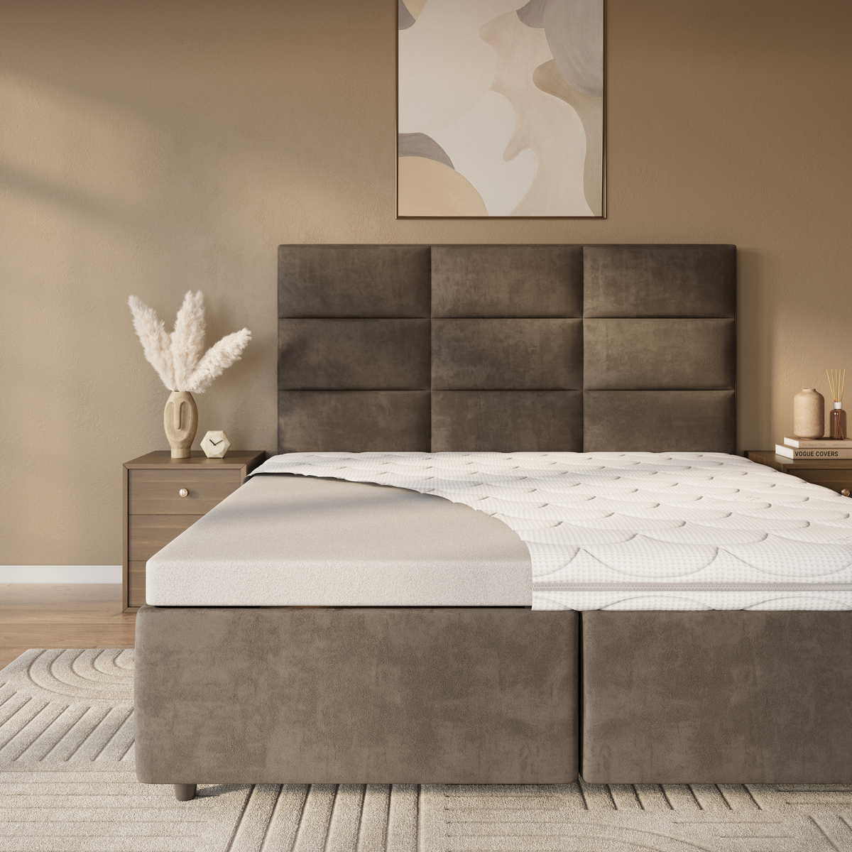 Zelesta Mattress Topper - NASA Foam Tencel Cover image