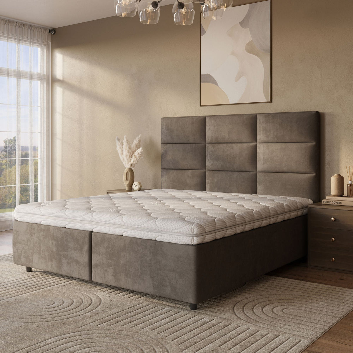 Zelesta Mattress Topper - Latex Foam Tencel Cover image