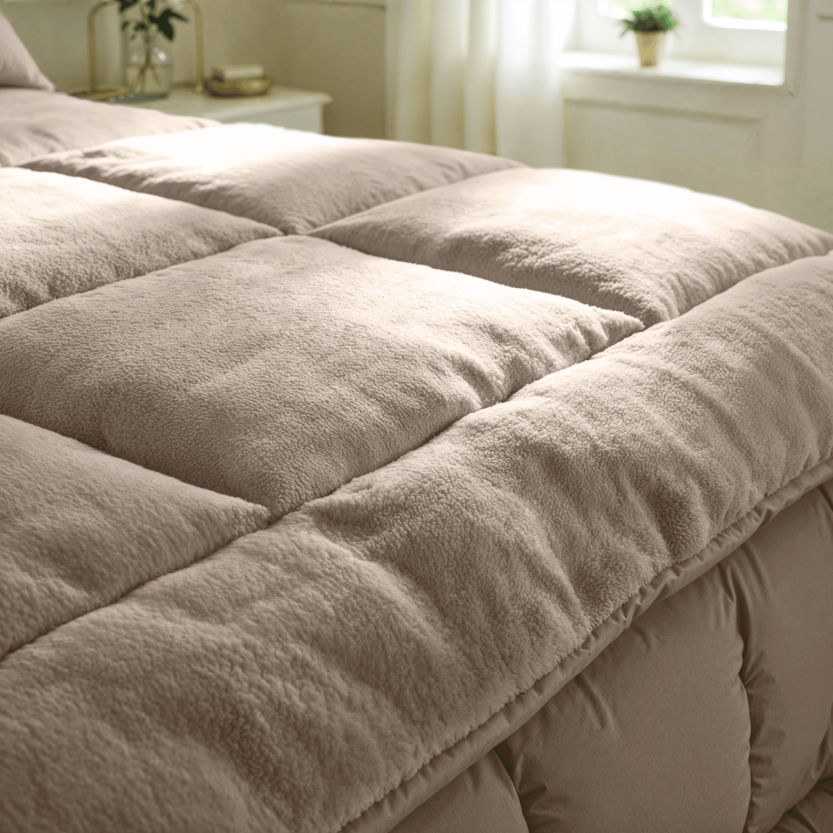 Zelesta Special Teddy Dekbed - Taupe