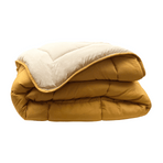 Zelesta Everyday Duo Dekbed - Okergeel & Linnen