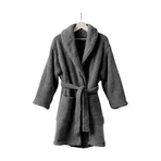 Zelesta Teddy Bathrobe – Anthracite image