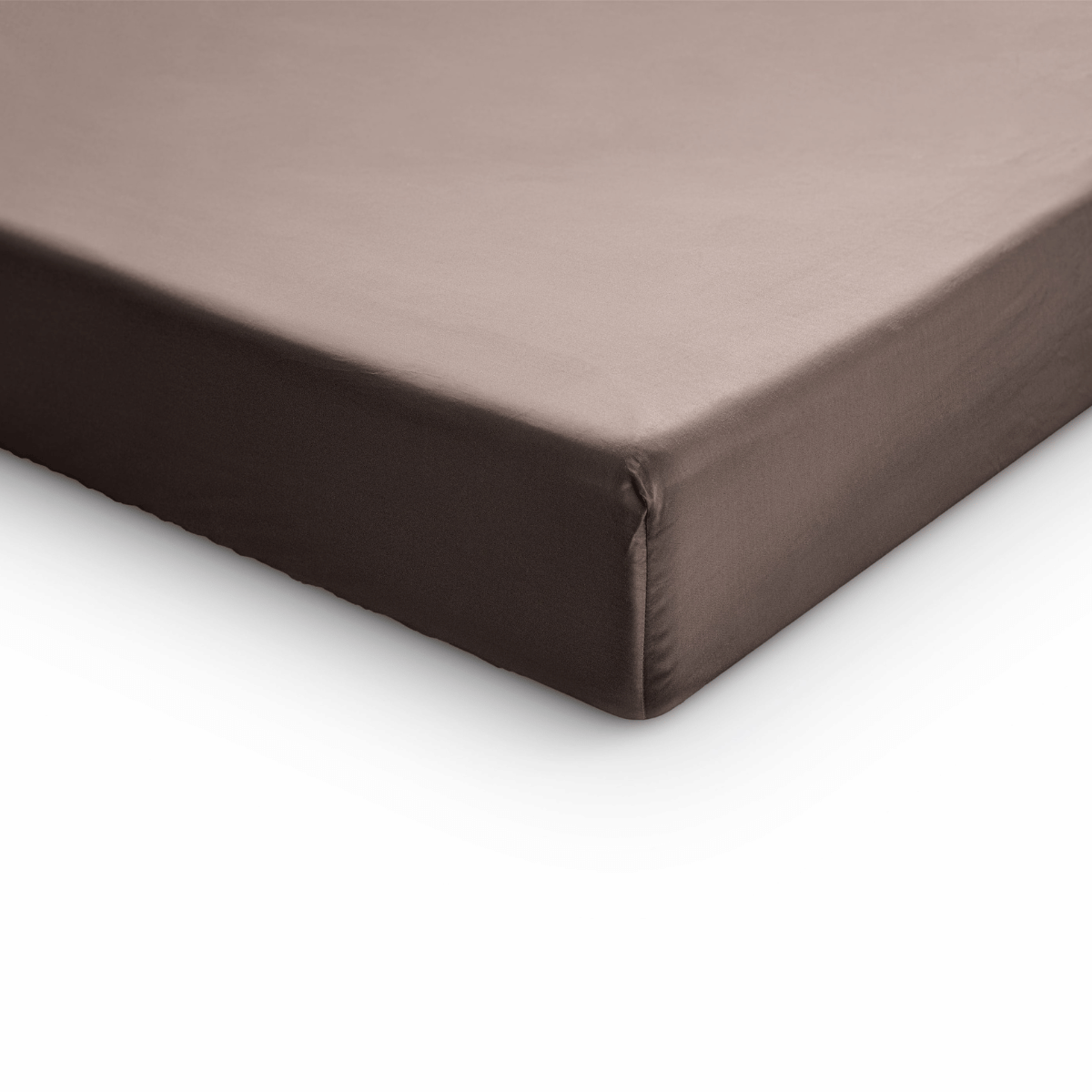 Zelesta Primaviera Deluxe Topper Satin Fitted Sheet Taupe image