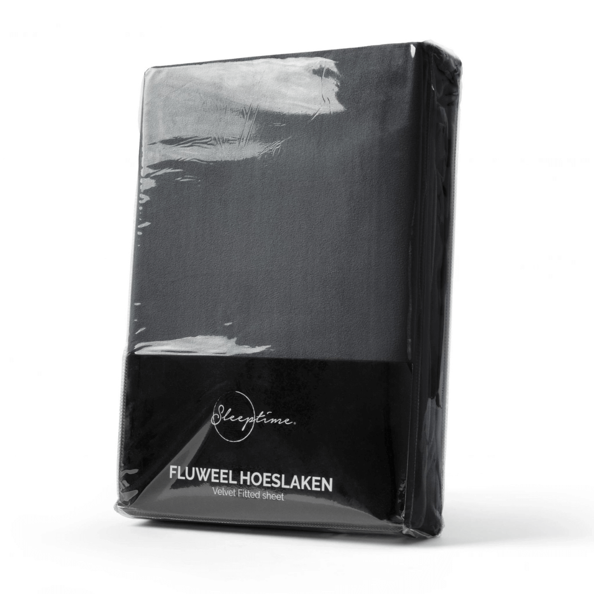 Zelesta Velvet Fitted Sheet Anthracite image