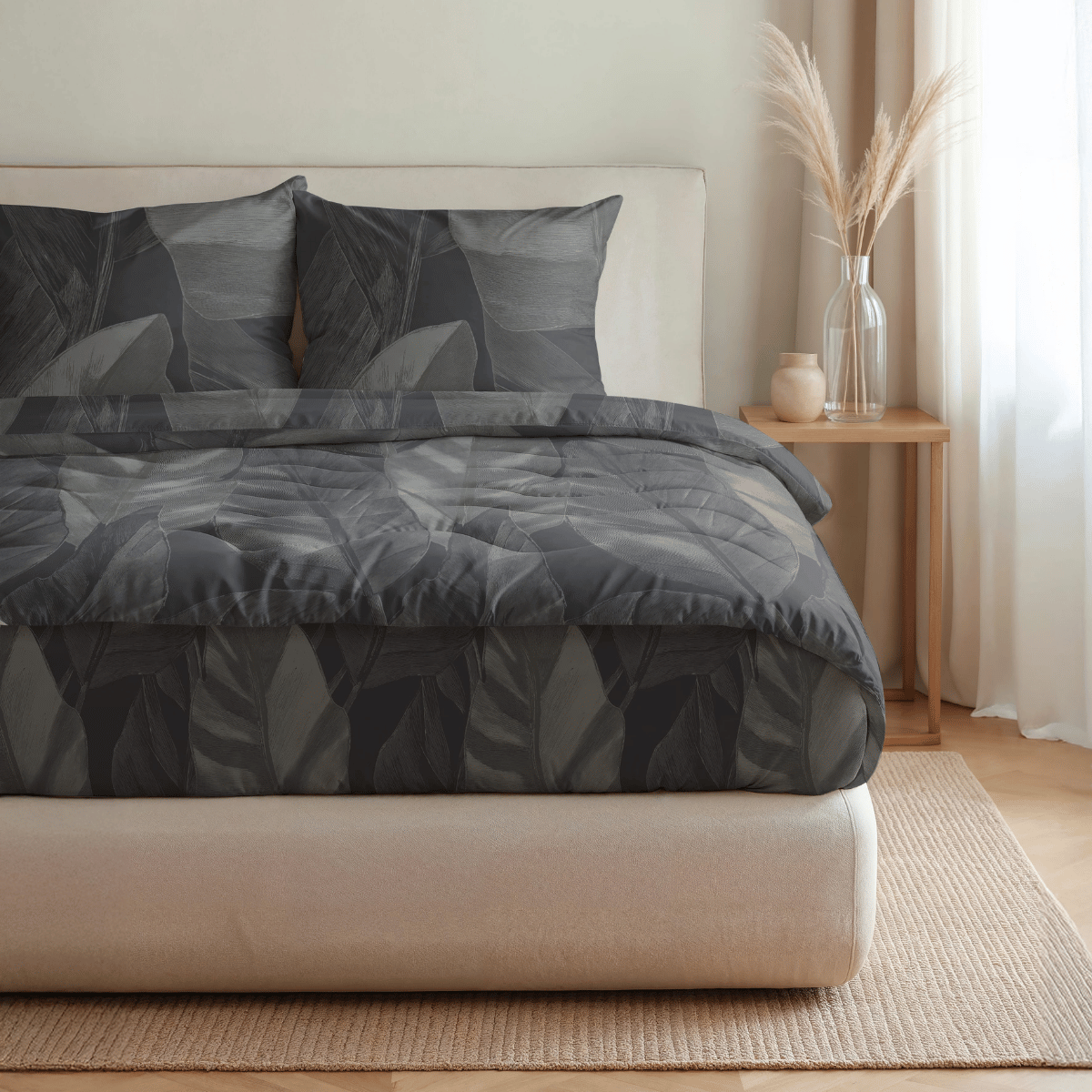 Zelesta Pure Design Katoenen Dekbed - Black Swan