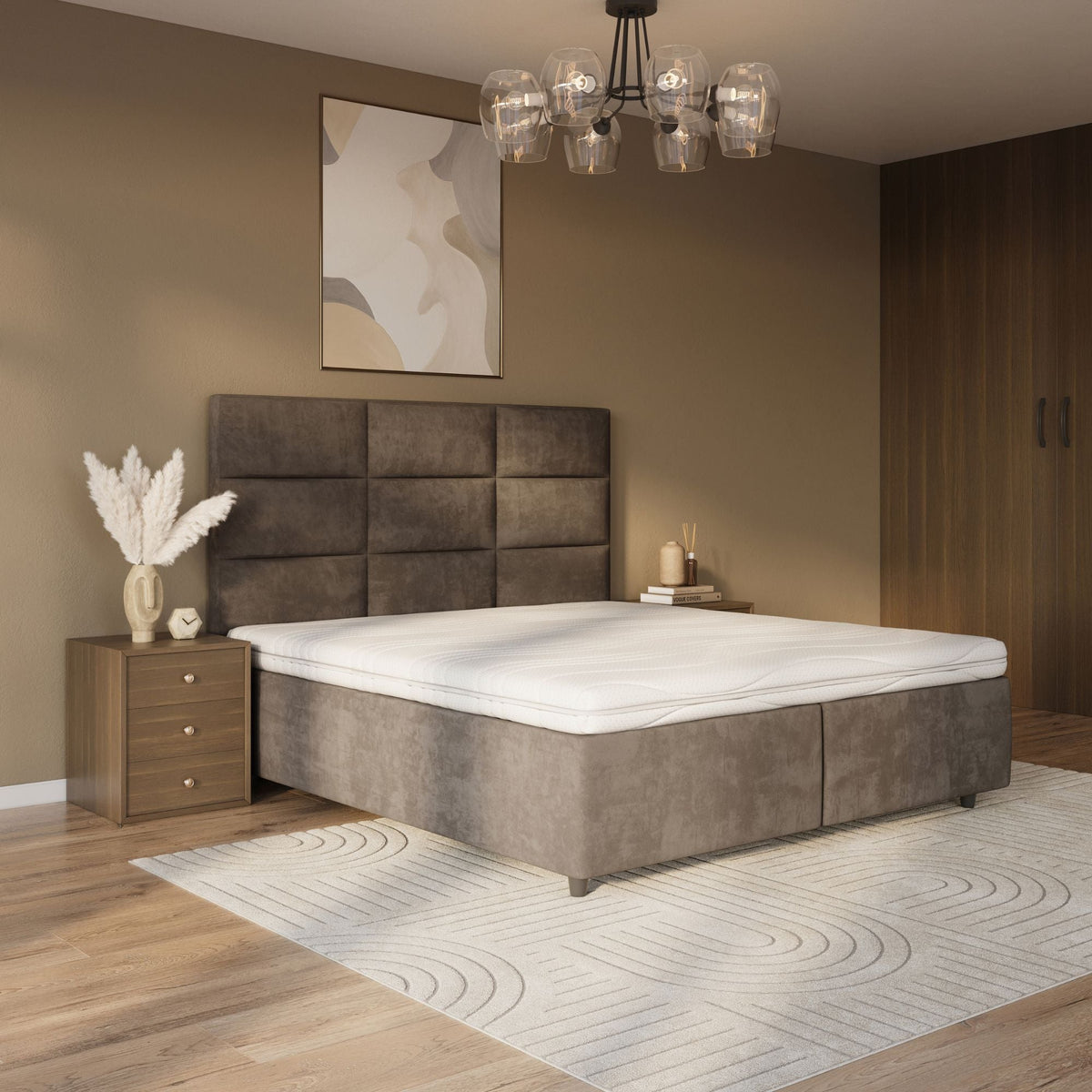 Zelesta Mattress Topper - Latex Foam Aloe Vera Cover image
