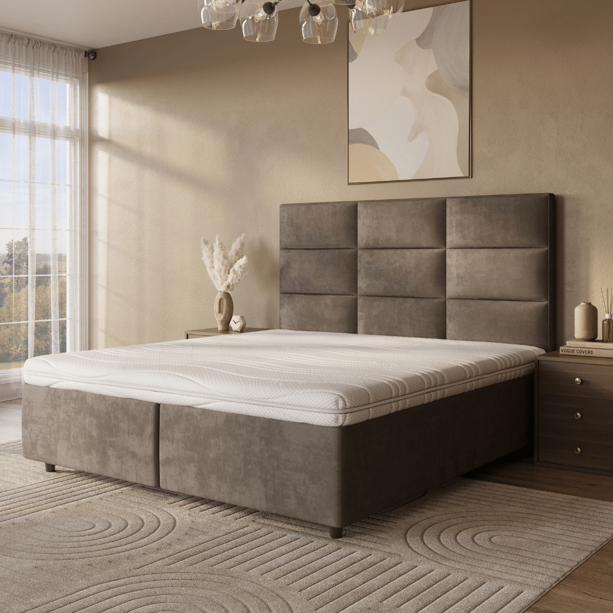 Zelesta Mattress Topper - NASA Foam Bamboo Cover image