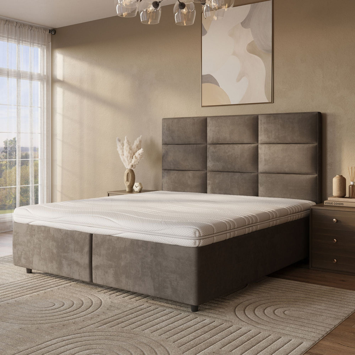 Zelesta Mattress Topper - Latex Foam Bamboo Cover image