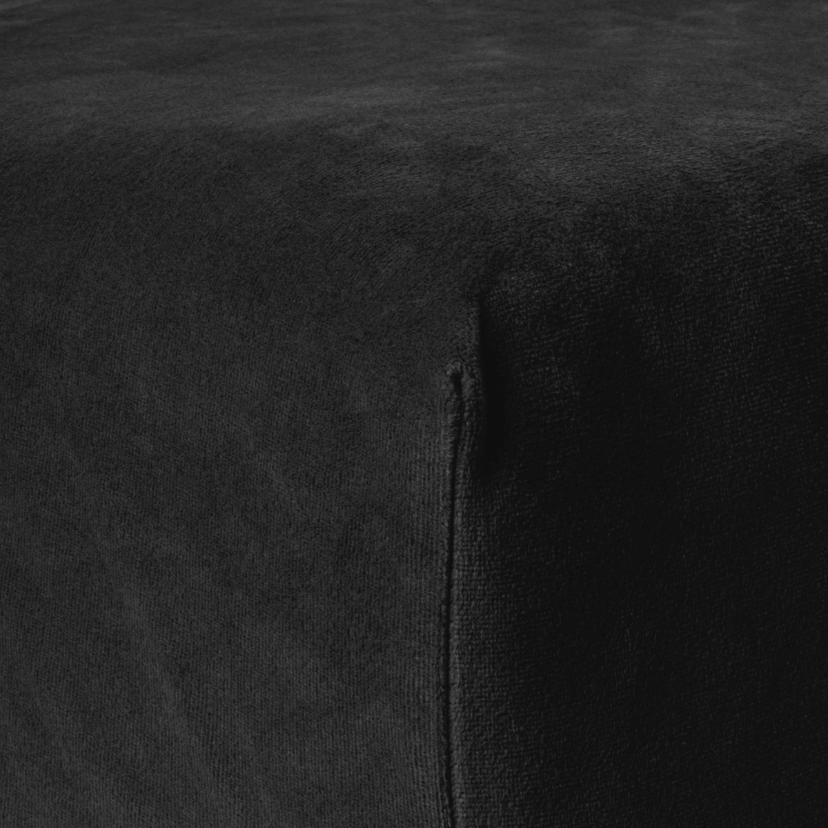 Zelesta Velvet Fitted Sheet Black image