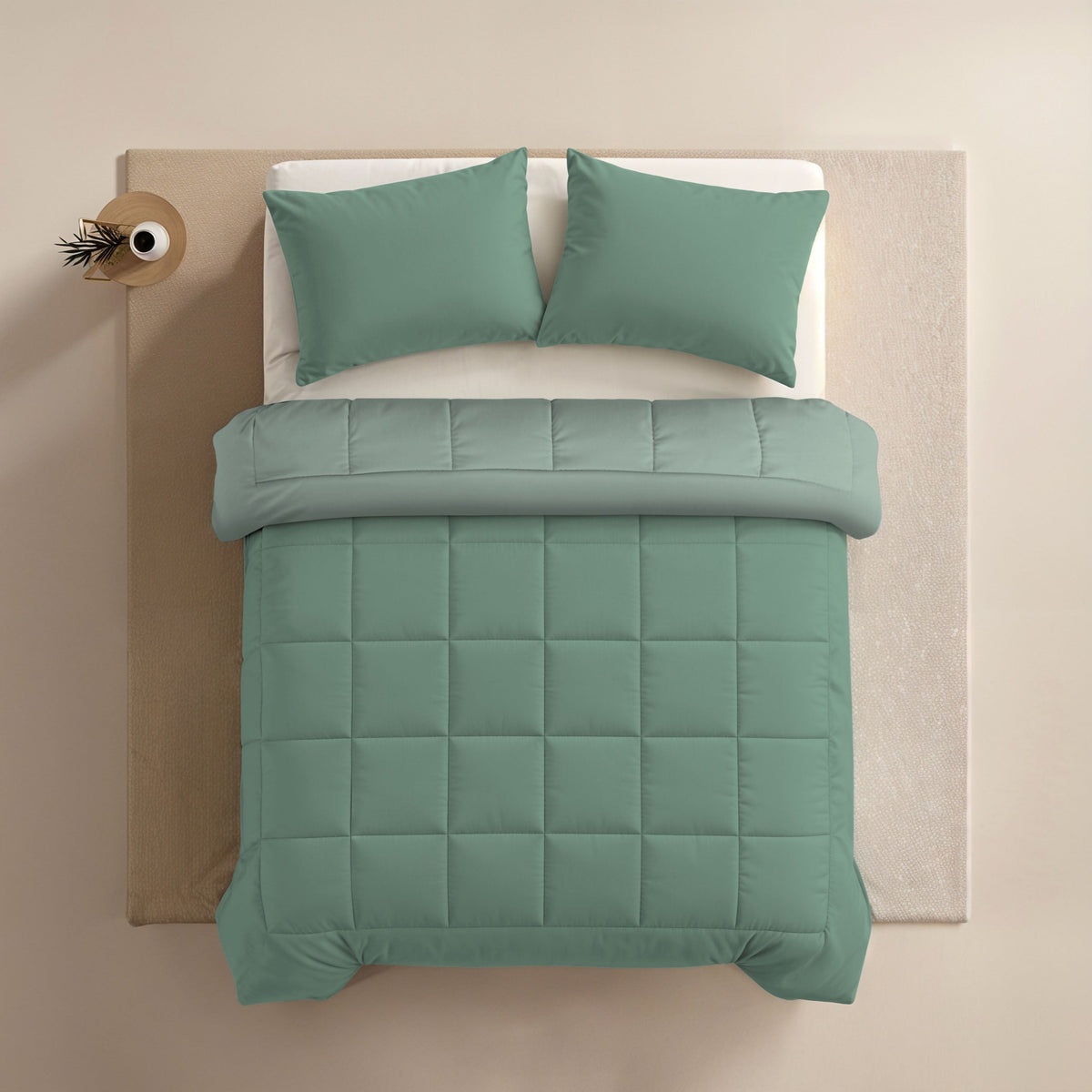 Zelesta Comfort Duo Dekbed - Mintgroen & Lichtgroen