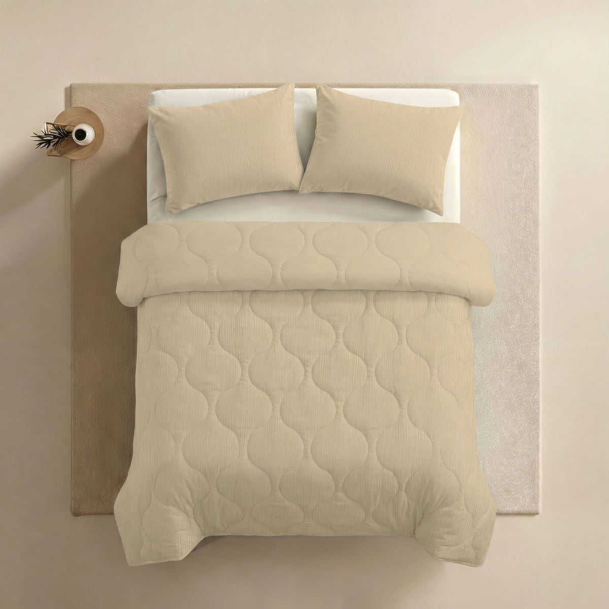 Zelesta Special Muslin Summer Duvet - Soft Butter Yellow