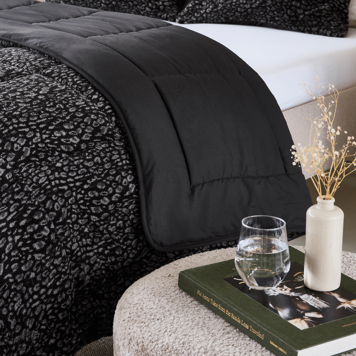 Zelesta Special Teddy Panter Dekbed - Antraciet