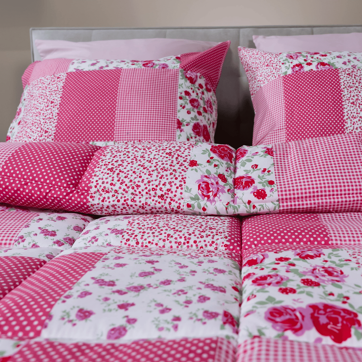 Zelesta Comfort Design Summer Duvet - Patchwork Pink