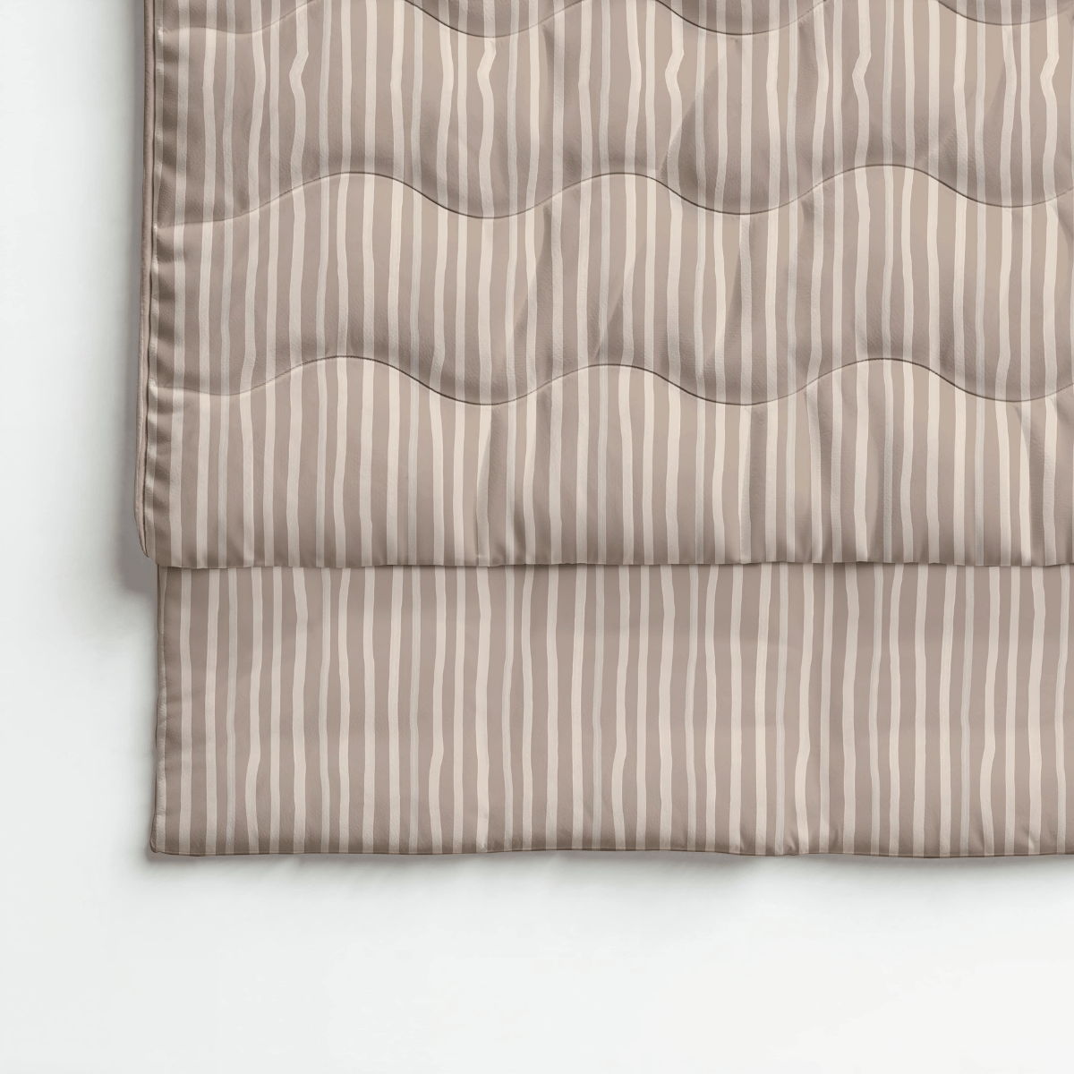 Zelesta Pure Design Katoenen Dekbed - Brown Stripes