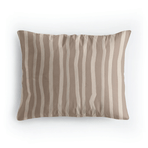Zelesta Pure Design Katoenen Kussensloop Set van 2 - Brown Stripes