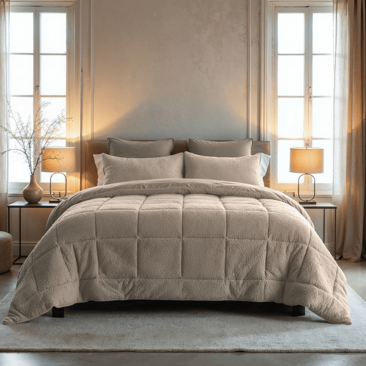 Zelesta Special Teddy Dekbed - Taupe