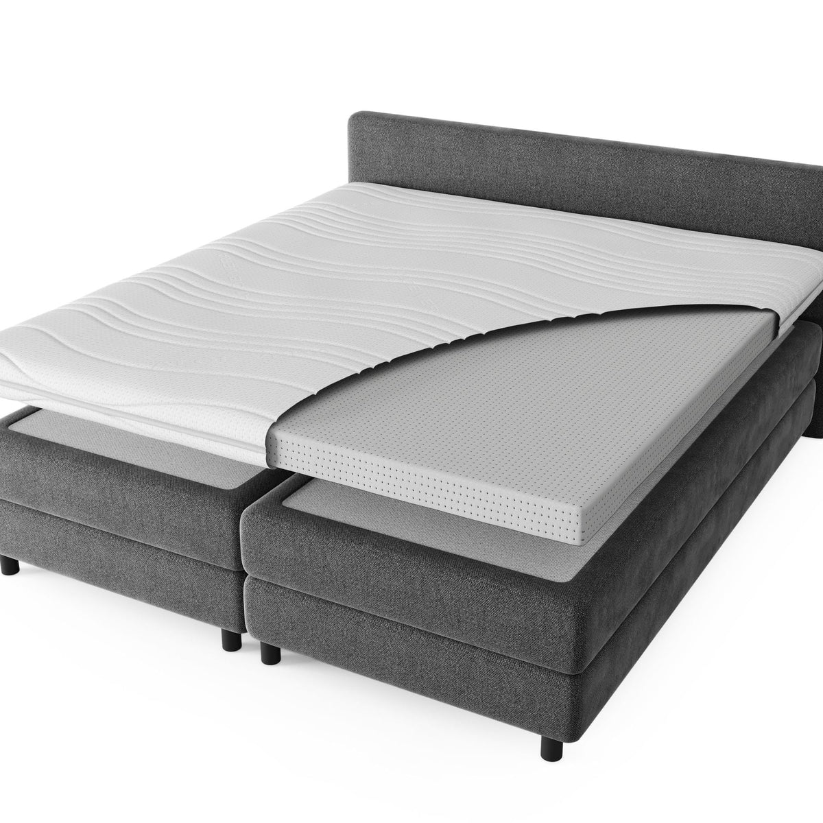 Zelesta Mattress Topper - Latex Foam Aloe Vera Cover image
