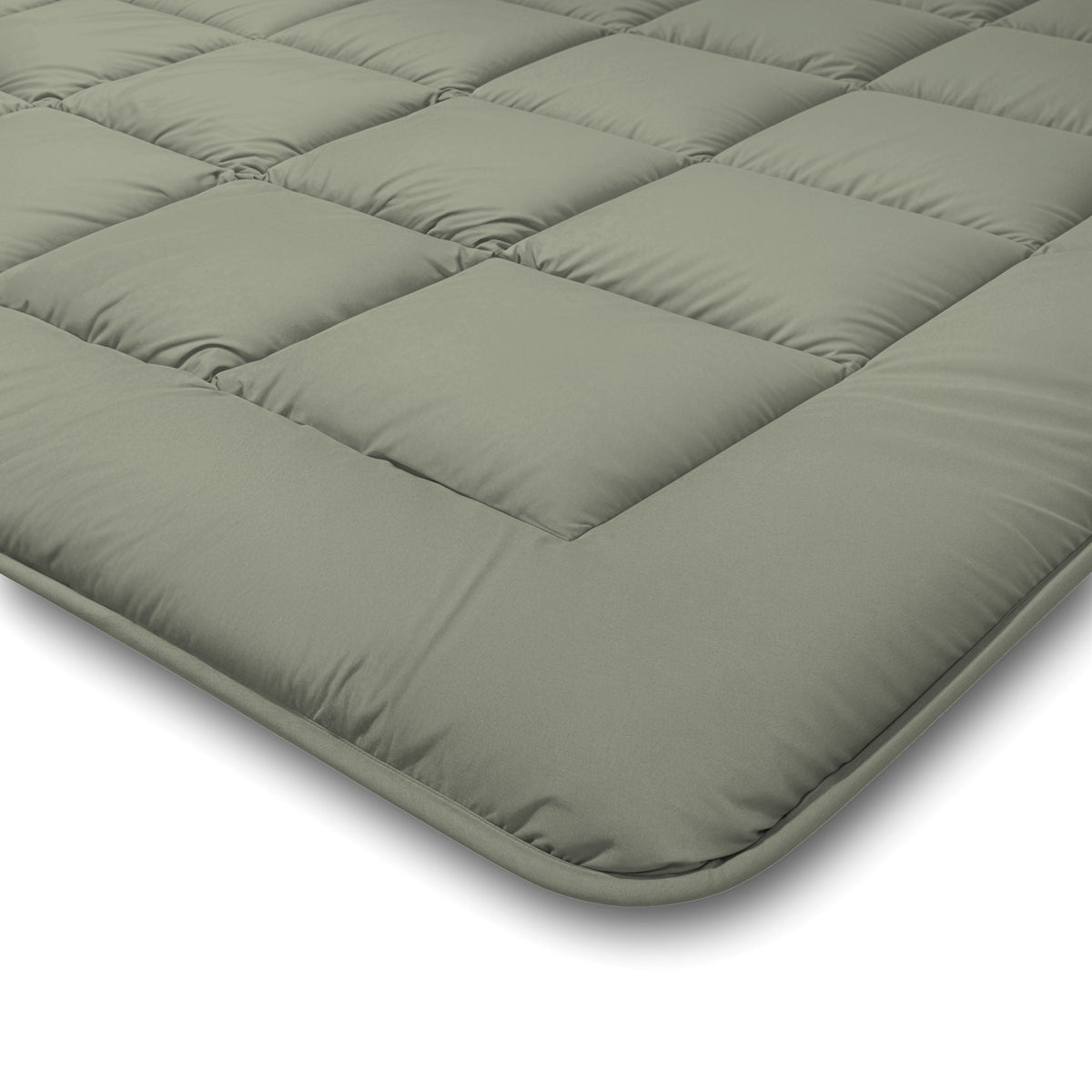 Zelesta Comfort Duo Dekbed - Olijfgroen & Crème