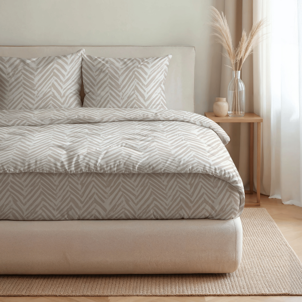 Zelesta Pure Design Katoenen Dekbed - Ethnic Cream
